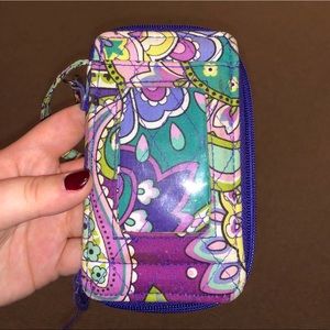 Vera Bradley phone/id wallet wristlet